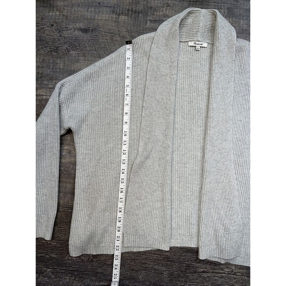 Madewell Open Front Cardigan Sweater Striped Size Small - Picture 8 of 10